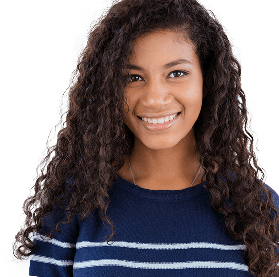 Young woman with healthy smile