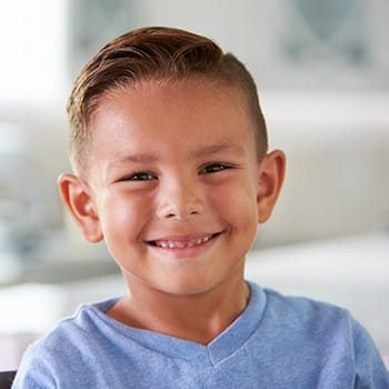 Smiling young boy