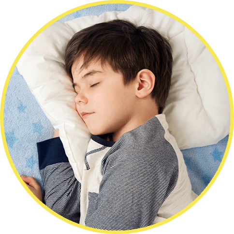 Child sleeping soundly